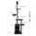 Bontoy Kratzbaum FILOU I deckenhoch I grau 240 - 260cm