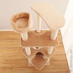 Bontoy Kratzbaum MAX creme 160cm I extra dicke...