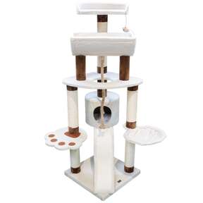 Bontoy Kratzbaum LOU I creme/braun I 145 cm I mit...