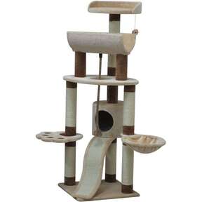Bontoy Kratzbaum LOU I creme/braun I 145 cm I mit...