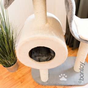 Bontoy Kratzbaum ZORA I 101cm I creme/grau