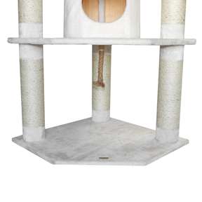 Bontoy Kratzbaum BETTY PRO I creme/wei&szlig; I Eckkratzbaum