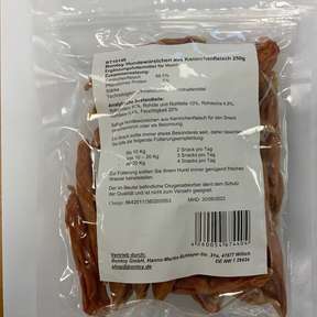 Bontoy I Hundew&uuml;rstchen aus Kaninchenfleisch I 250g