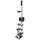 Bontoy Kratzbaum PASCHA I Deckenhoch I 240 - 260 cm I grauer Cordstoff