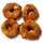 Bontoy 4 Donuts aus Rinderhaut ummantelt mit H&uuml;hnchenflesich Gr&ouml;&szlig;e S - 200g