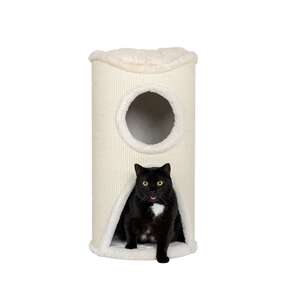 Bontoy Katzenturm Mukki creme mit 2 H&ouml;hlen und Liegefl&auml;che, 75 cm