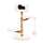 BONTOY Kratzbaum Dobby mit Naturholzstamm  in creme 92cm